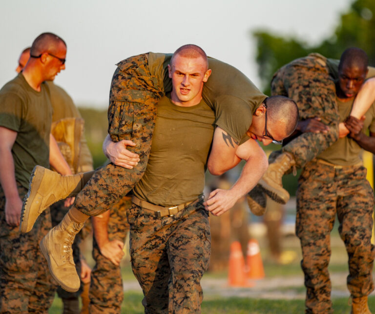 Fourth Battalion on Parris Island graduates first male recruits - Sandboxx