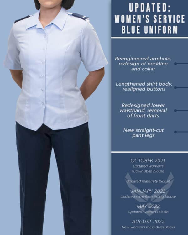 Air Force releases additional dress and appearance changes - Sandboxx