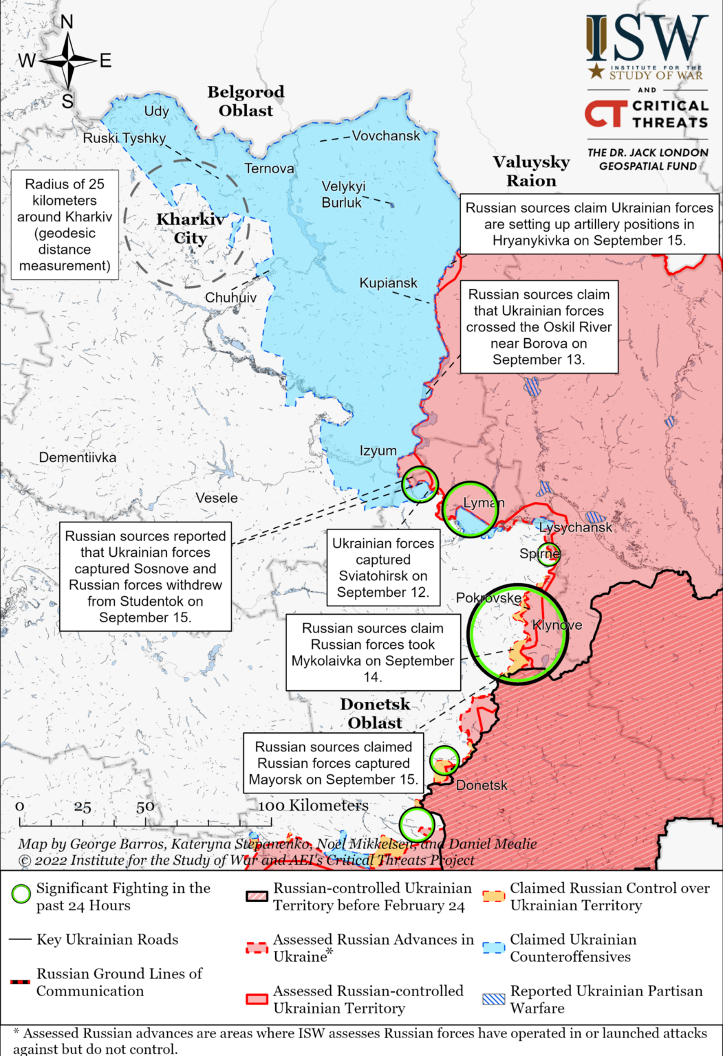 Both the Ukrainian counteroffensives continue - Sandboxx