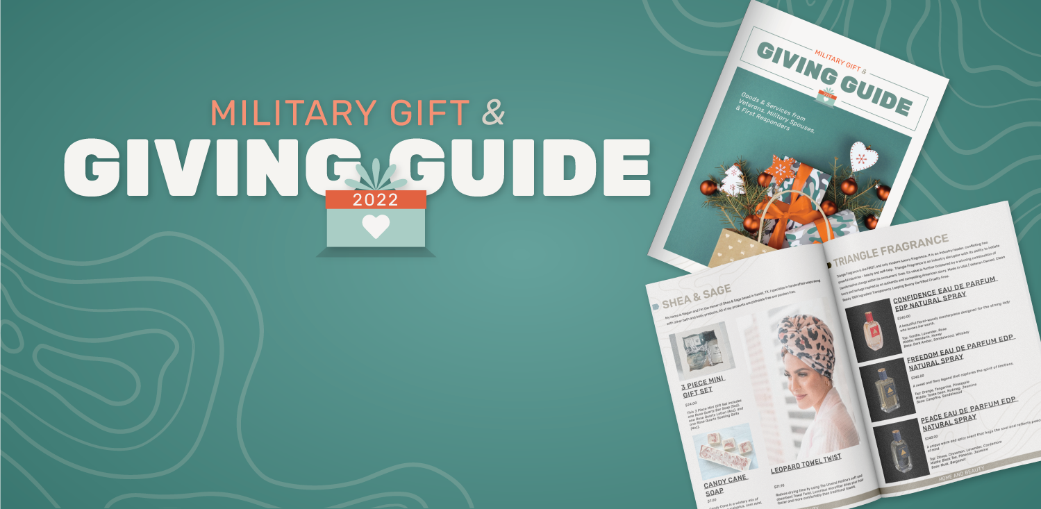 The Ultimate 2022 Veteran And Milspouse Gift And Giving Guide Sandboxx   GiftGuide Blog Header 1500x733  