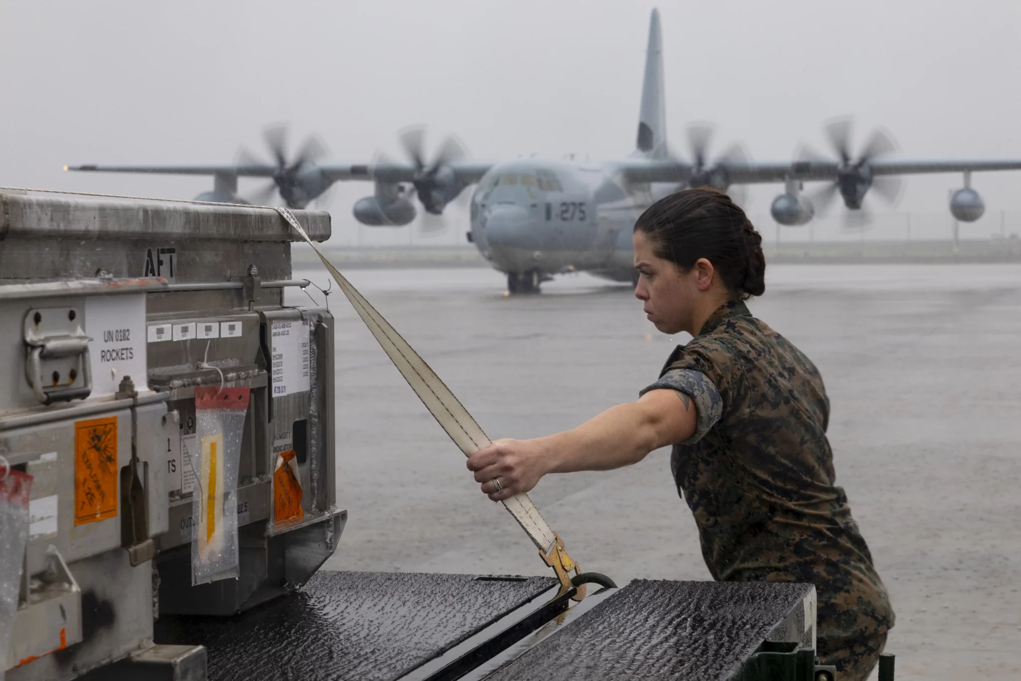 In Trans-pacific First, U.S. Marine Corps F-35C Arrived in