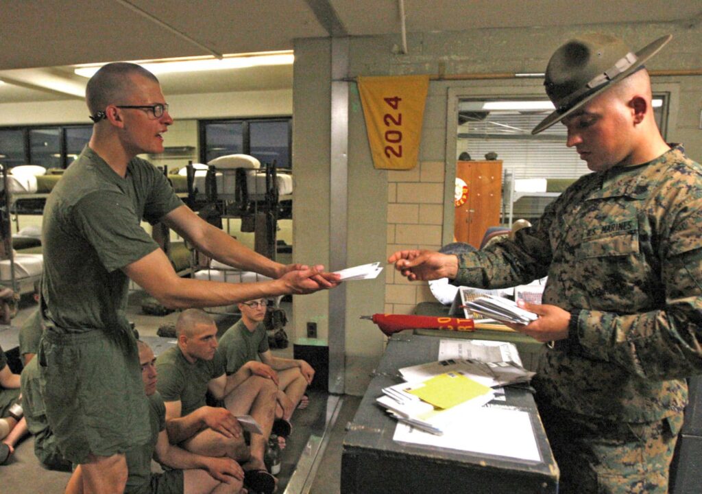 How To Write Letters To Someone In Basic Training