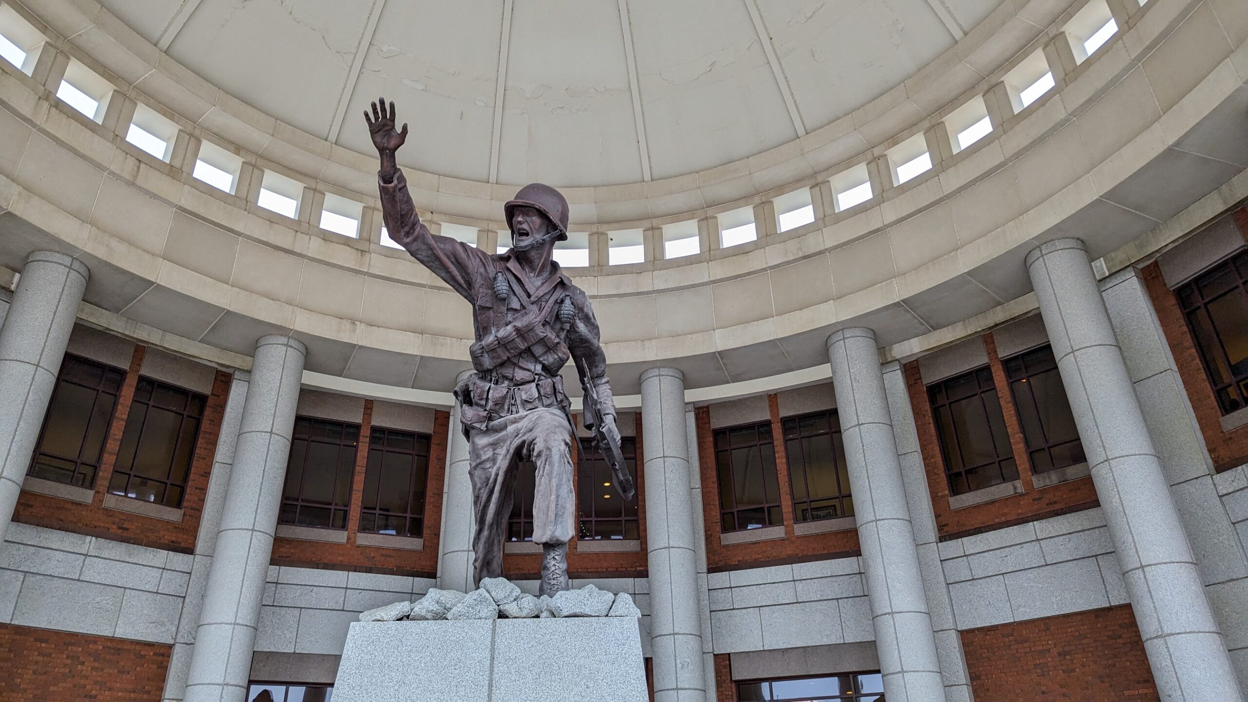 National Infantry Museum entrance statue