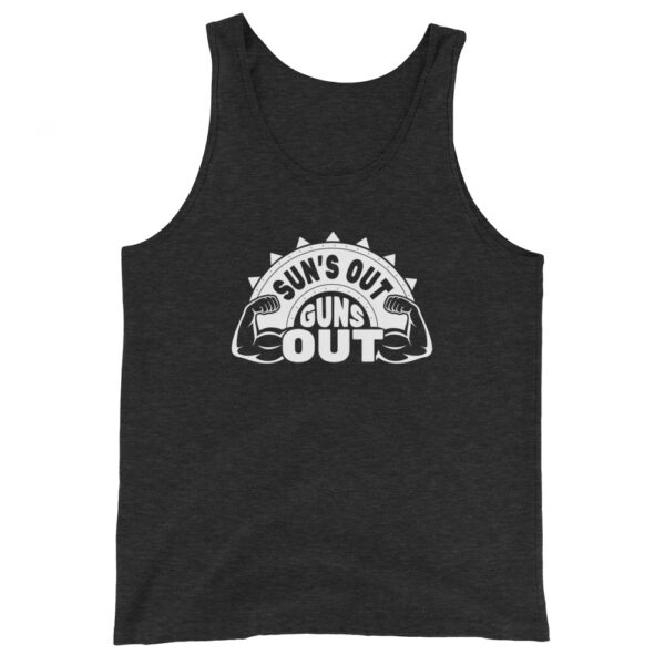 "Sun's Out, Guns Out" Tank Top - Image 3