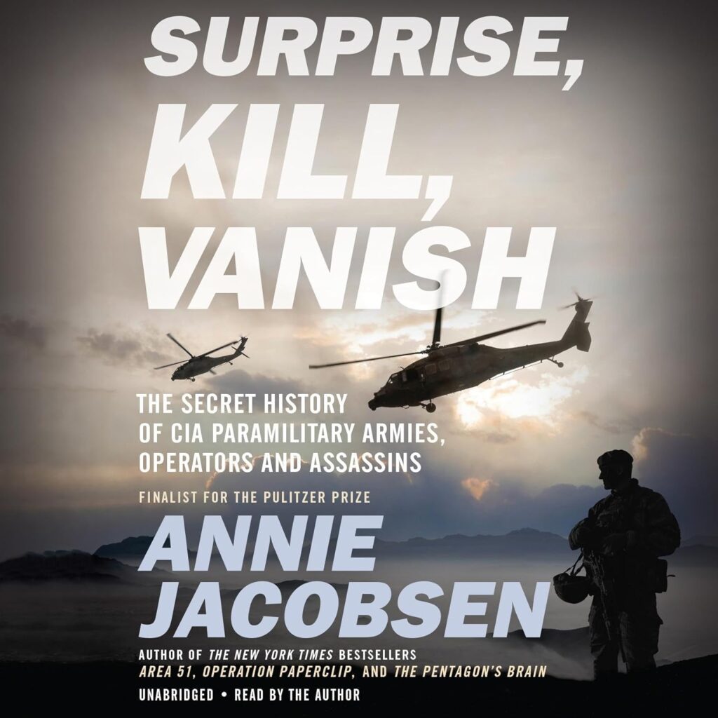 special operations books Surprise, Kill, Vanish