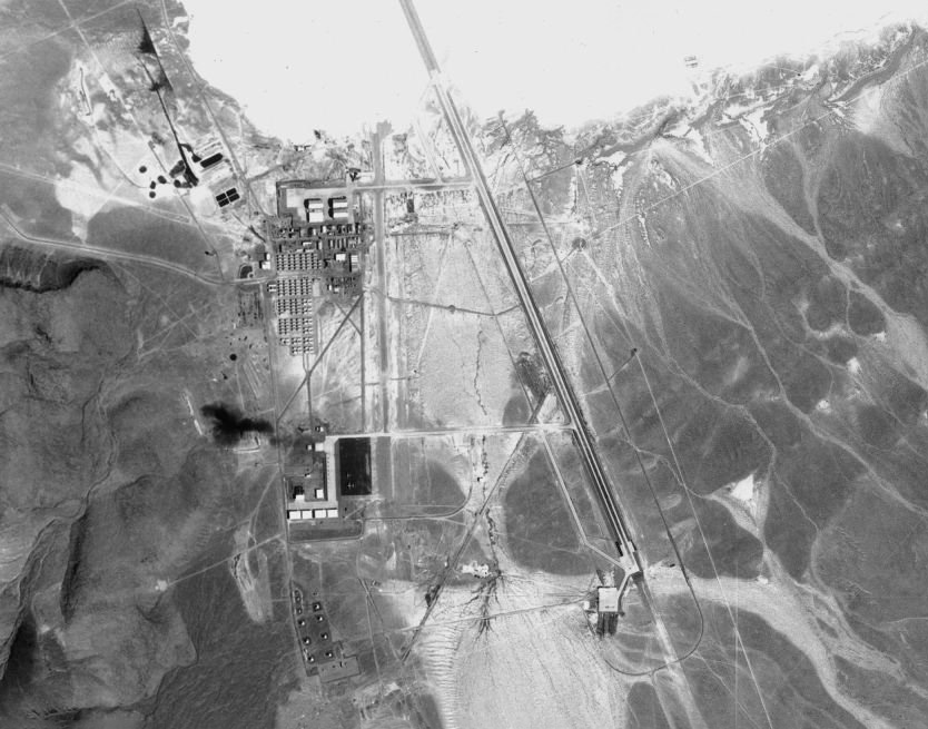 Area 51 satellite view 1968