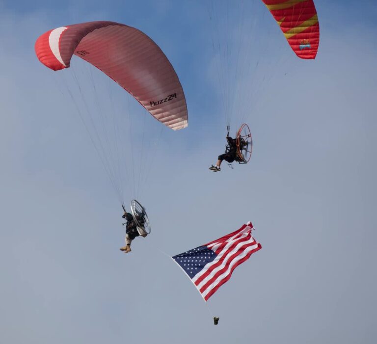 Marine Corps paramotors