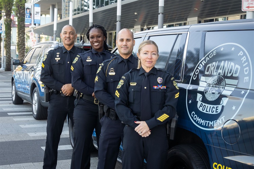 Orlando police officers