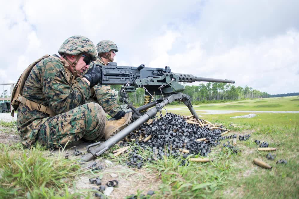 M2 Machine gun training