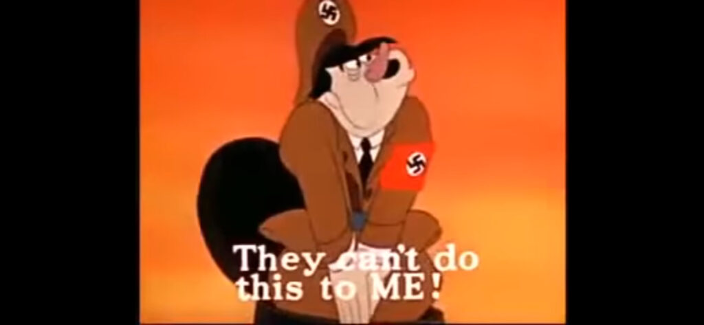 Stop that tank Disney movie Hitler