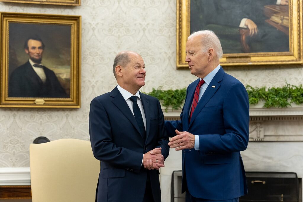 Scholz meets Biden