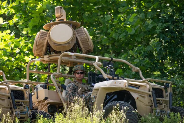 L-MADIS anti drone system Marines