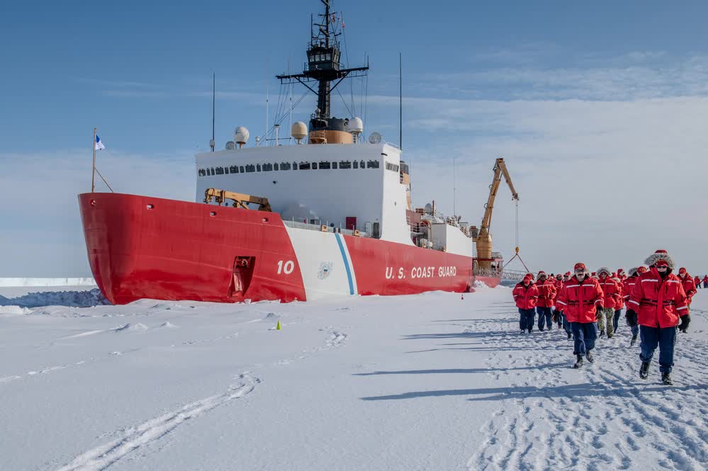 Polar Star in Antarctic