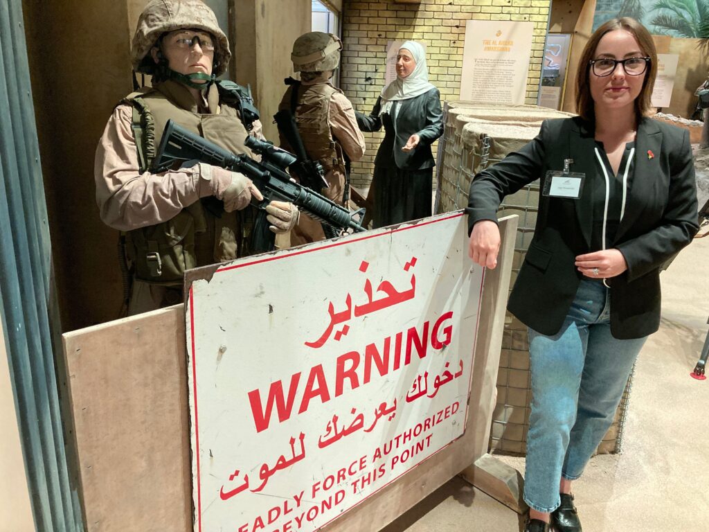 Lionness of Fallujah Marine museum