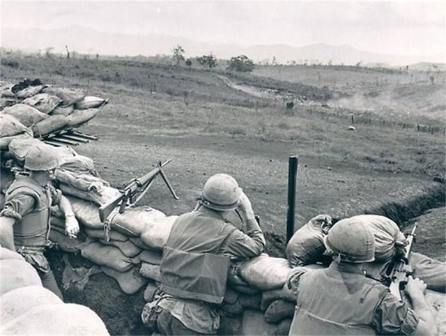 M16 with bipod during Vietnam