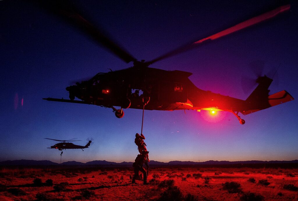 24th Special Tactics Squadron halo training