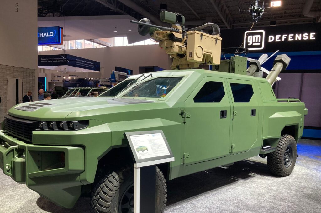 GM Defense tactical truck