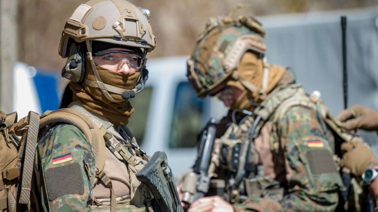 German Special Operations Forces woman