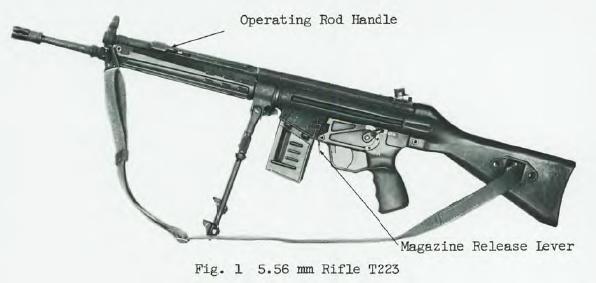 H&R T223 rifle