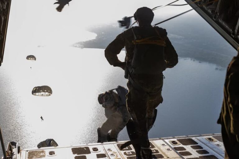 24th Special Operations Wing water jumps