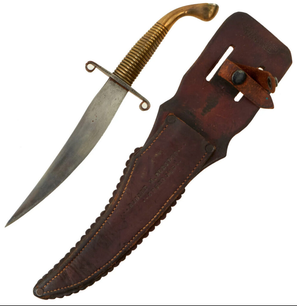 Floyd Nichols knife and seath