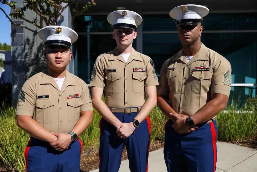 Marine Corps recruiters