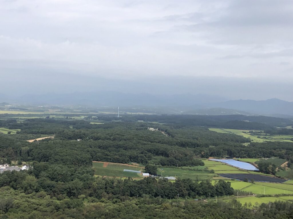 North Korea viewed from DMZ observatory