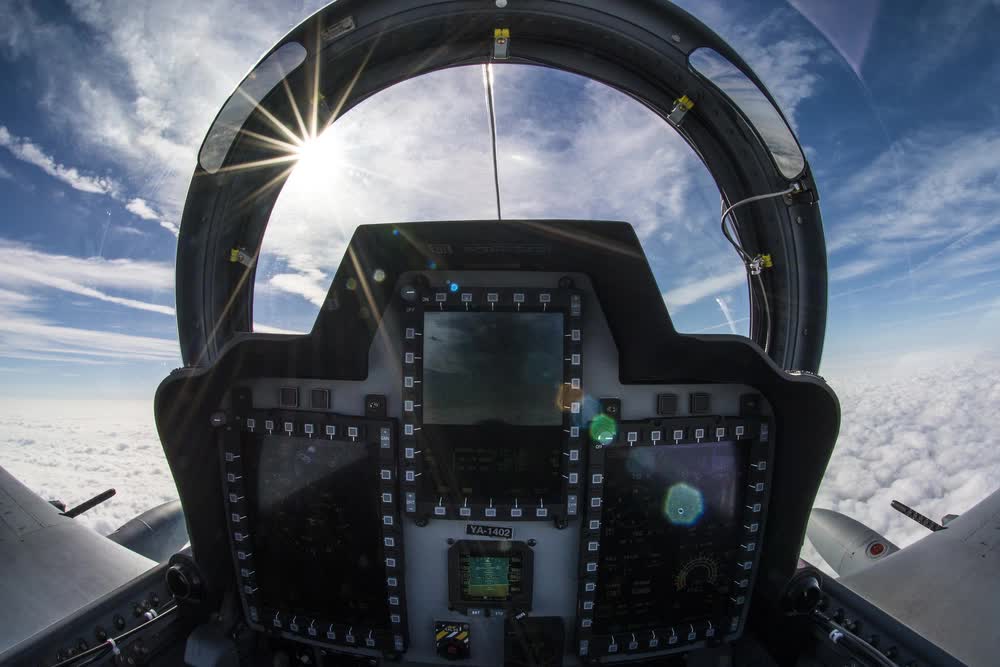 fighter jet cockpit