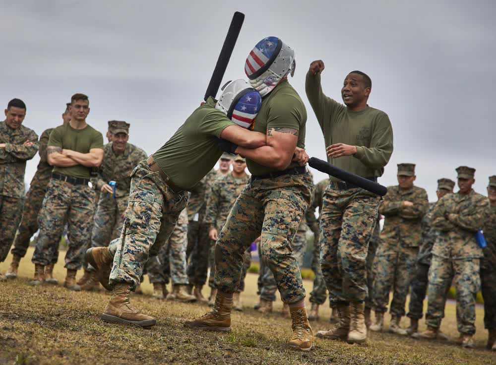 Marines fight club