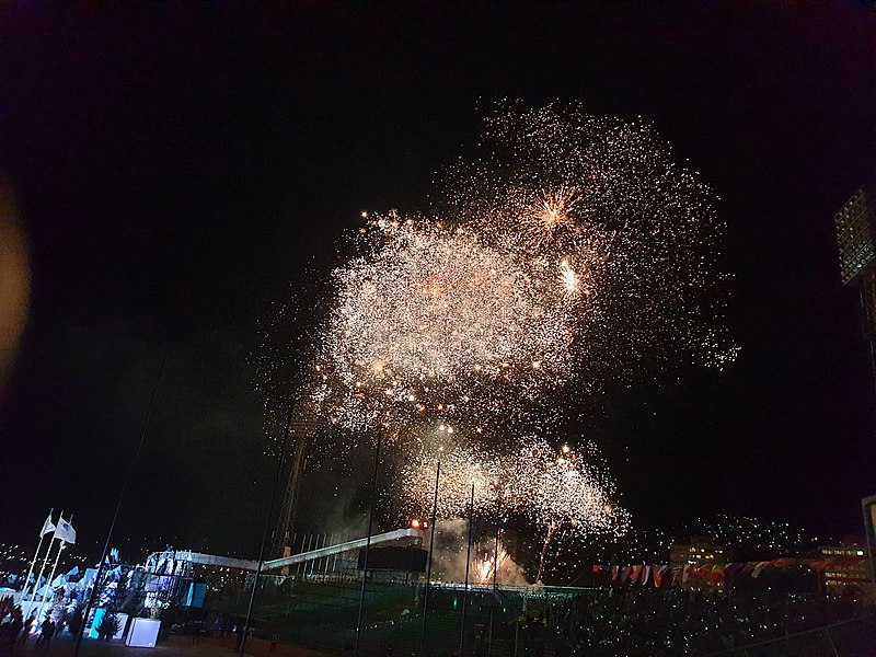 Bosnian fireworks