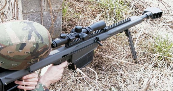 XM109 grenade launching rifle