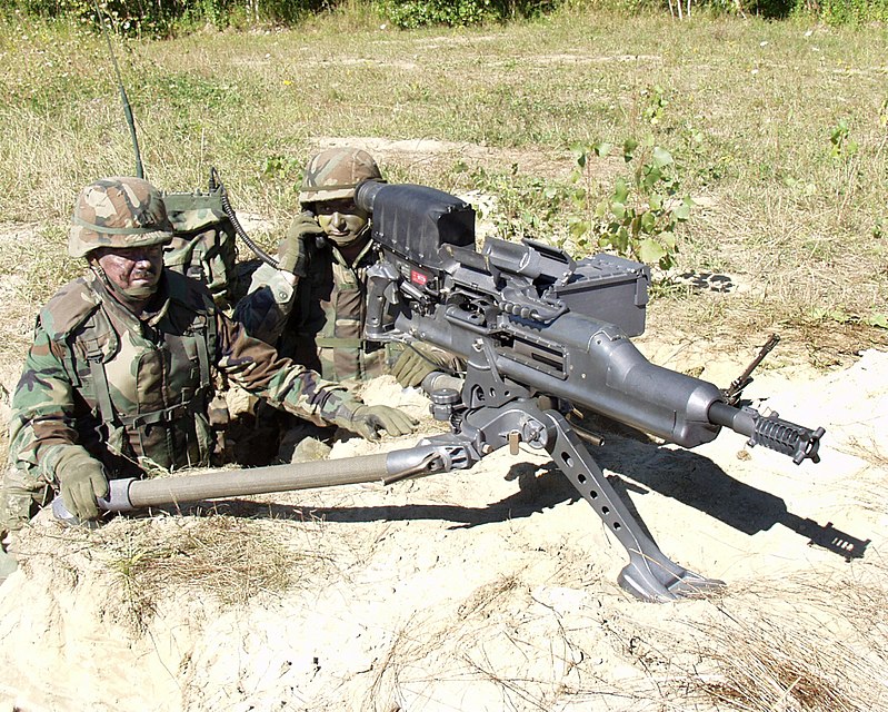 XM307 grenade launcher