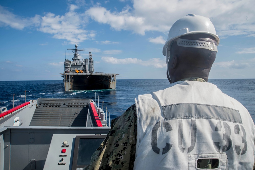 Landing utility craft USS Germantown