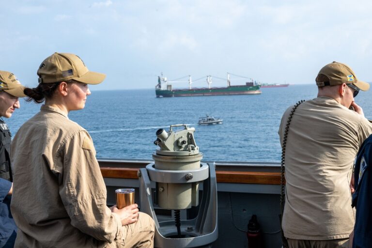 USS Mason sailors Red Sea